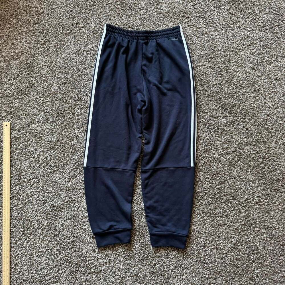 adidas Climalite Tapered Stripe Track Pants - Picture 2 of 8